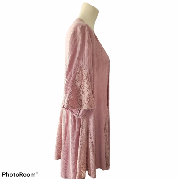 Rue 21 Mauve Kimono/Jacket Size Large - Picture 2 of 6